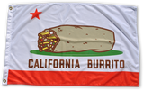California Burrito Flag San Diego Cali