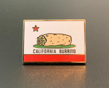 California Burrito Flag Lapel Pin