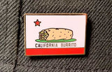 California Burrito Flag Lapel Pin